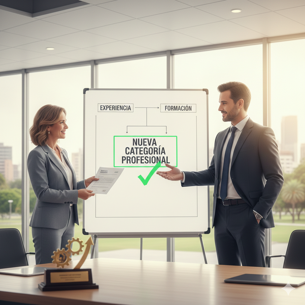 Reconocimiento de categoría profesional